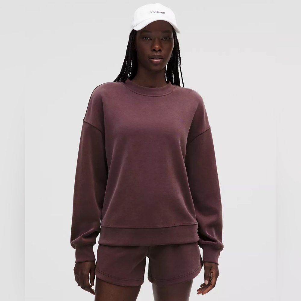 lululemon Softstreme Crewneck Oversized Pullover